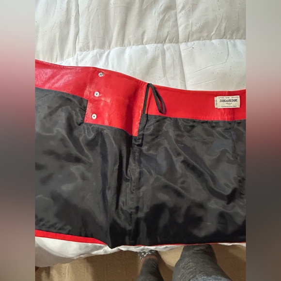 Zadig & Voltaire Junko Leather Skirt - Picture 10 of 14